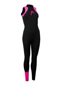 HEAD Women's OW Explorer LJ 3.2.2 Sleeveless Wetsuit - Black/ Pink