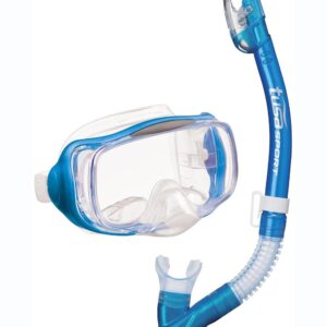 TUSA Imprex 3D Combo Snorkelling Set - Fishtail Blue-0