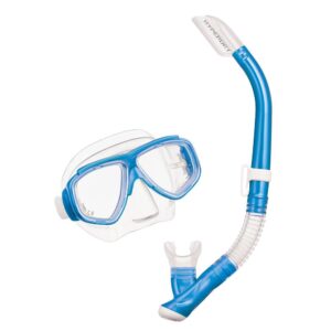 TUSA Splendive Combo Snorkelling Set - Fishtail Blue-0