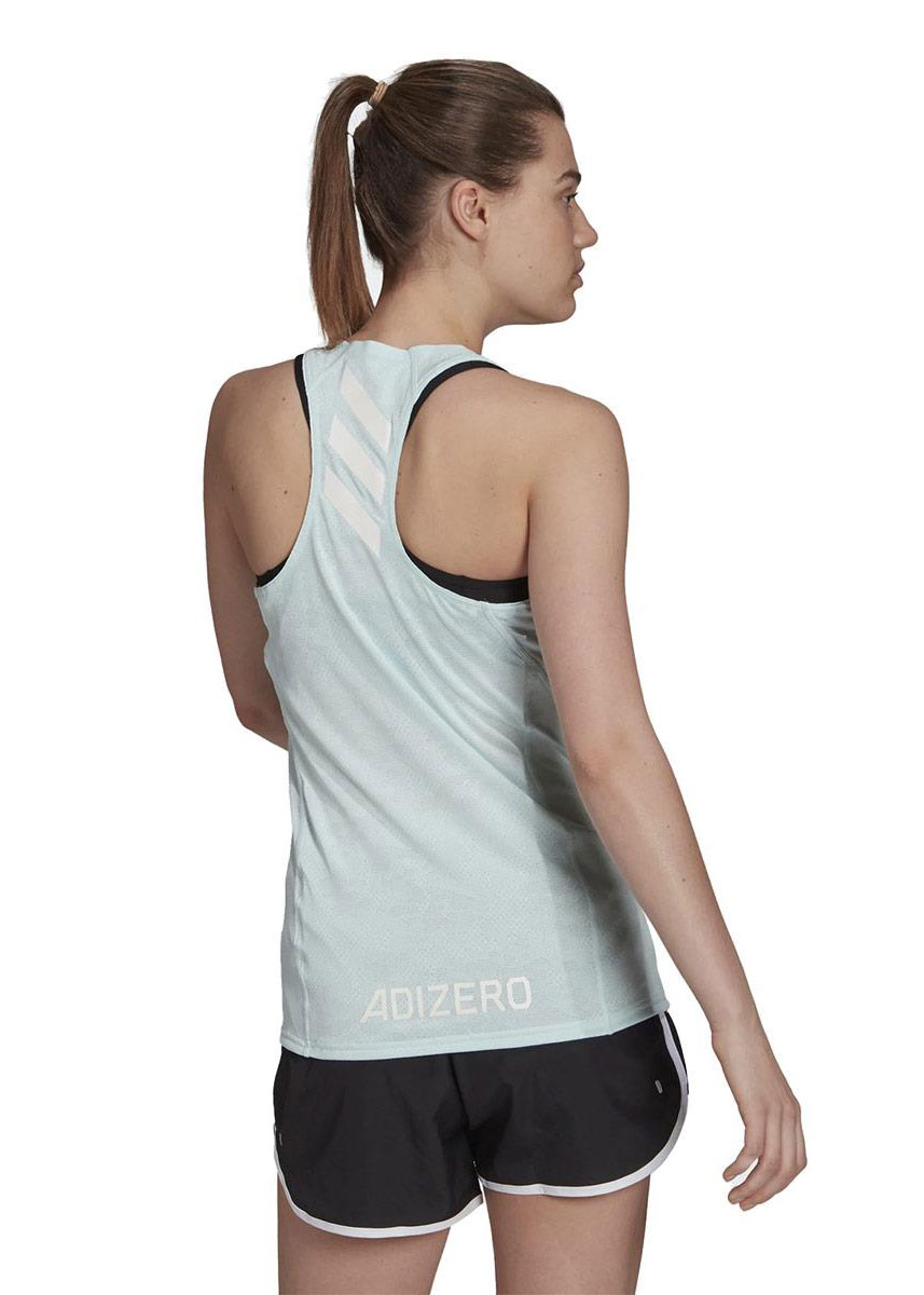 Adidas Women's Adizero Primeblue Tank Top - Mint-brand