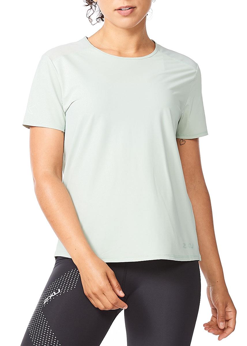 2XU Women's Motion Mesh T-Shirt - Mineral-0