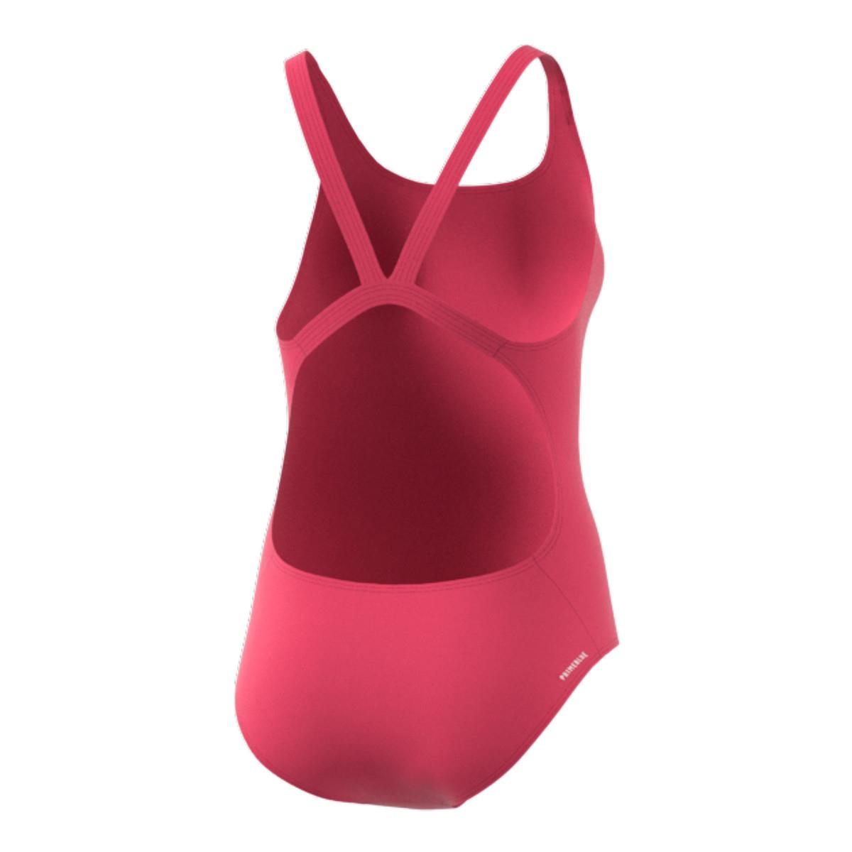 Adidas Women's SH3.RO Mid 3 Stripe Swimsuit - Pink-552902