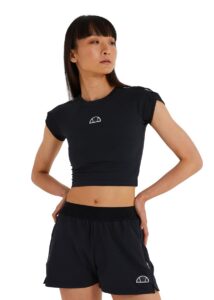 Ellesse Women's Arianne Crop T-Shirt - Black