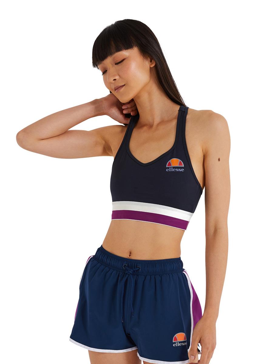 Ellesse Women's Fondi Bra Top - Navy-0
