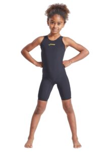 Finis Junior Girls Fuse Openback Kneeskin - Black