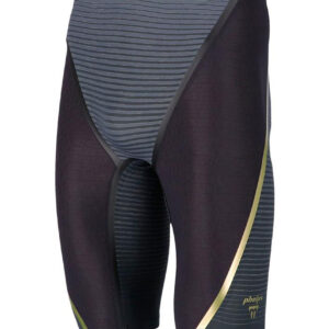 Phelps Men’s Matrix High Waist Jammer – Black/ Grey
