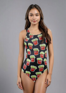 Turbo Fries Swimsuit - Yellow