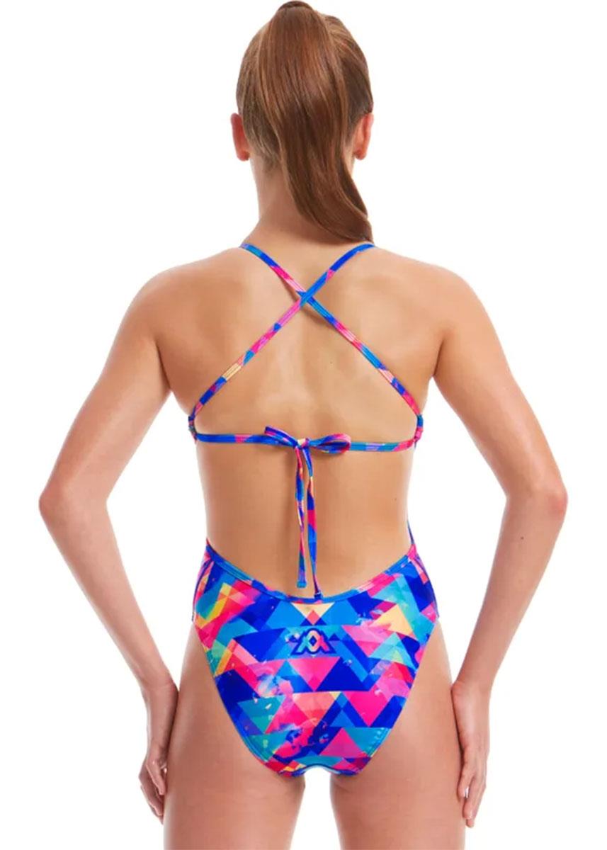 Amanzi Women's Spectrum Tie Back Swimsuit-brand