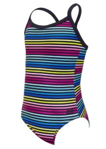 Zoggs Girl's Flower Tribe Strikeback Swimsuit - Multi