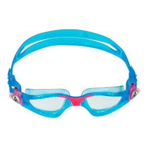 Aquasphere Kayenne Junior Clear Lens Goggles - Aqua/ Pink-0