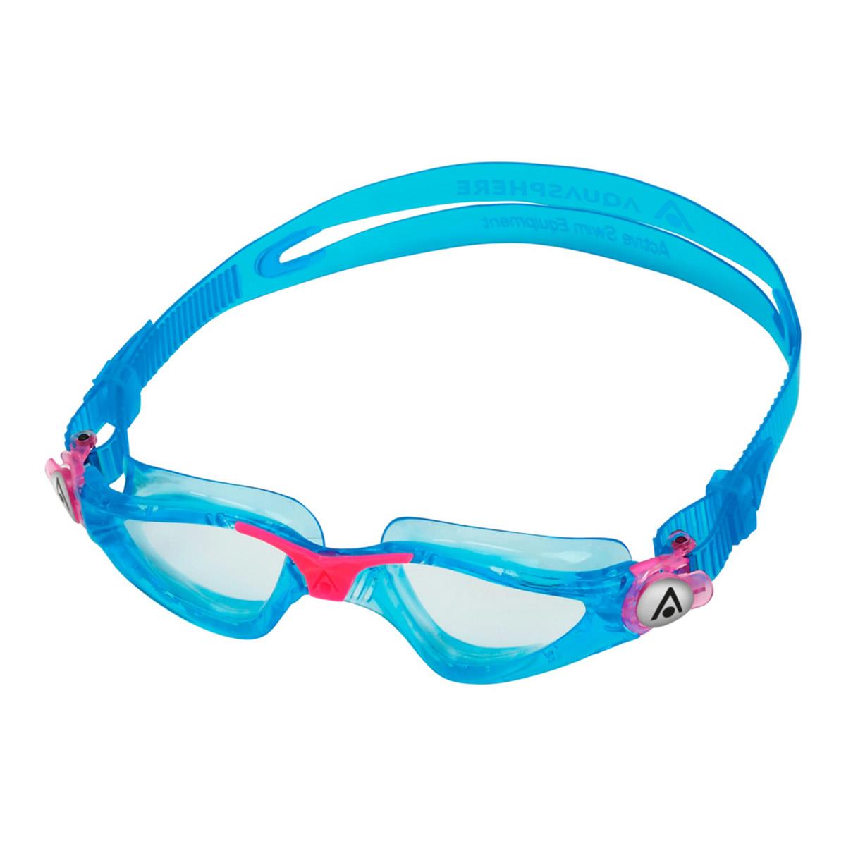 Aquasphere Kayenne Junior Clear Lens Goggles - Aqua/ Pink-561479