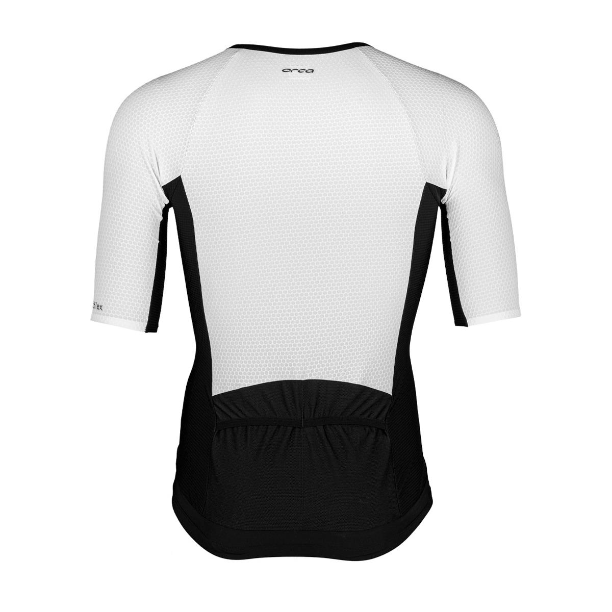 Orca Men's Athlex Sleeved Tri Top - White-brand