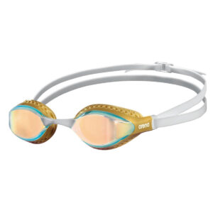 Arena Airspeed Mirrored Goggles - Yellow Copper/ Gold-0