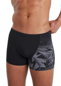 Speedo HyperBoom Placement V-Cut Aquashort - Black/ Oxid Grey