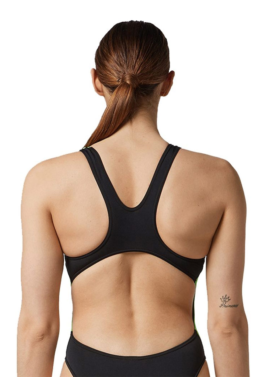 Akron Women's Babbitt Evo Swimsuit - Green/Black-567322