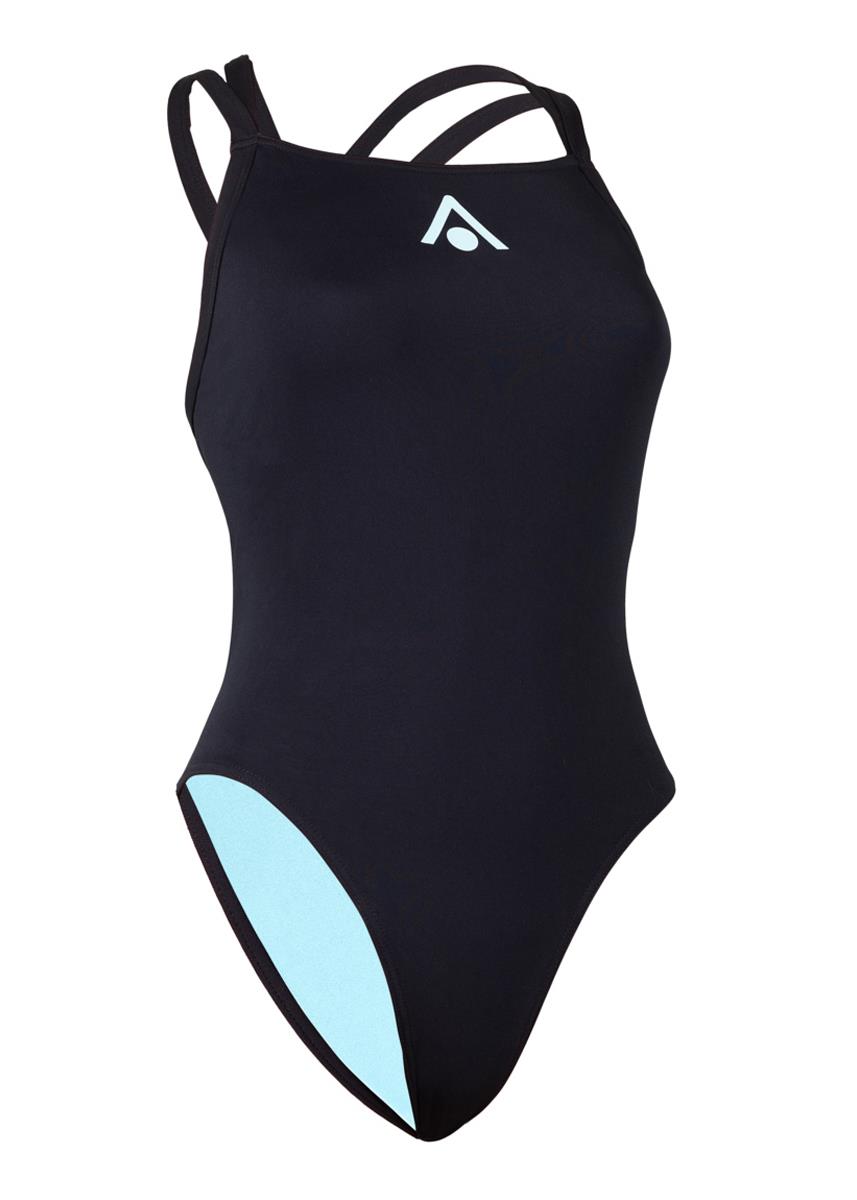 Aquasphere Womens Essential Open Back Swimsuit - Black-566714