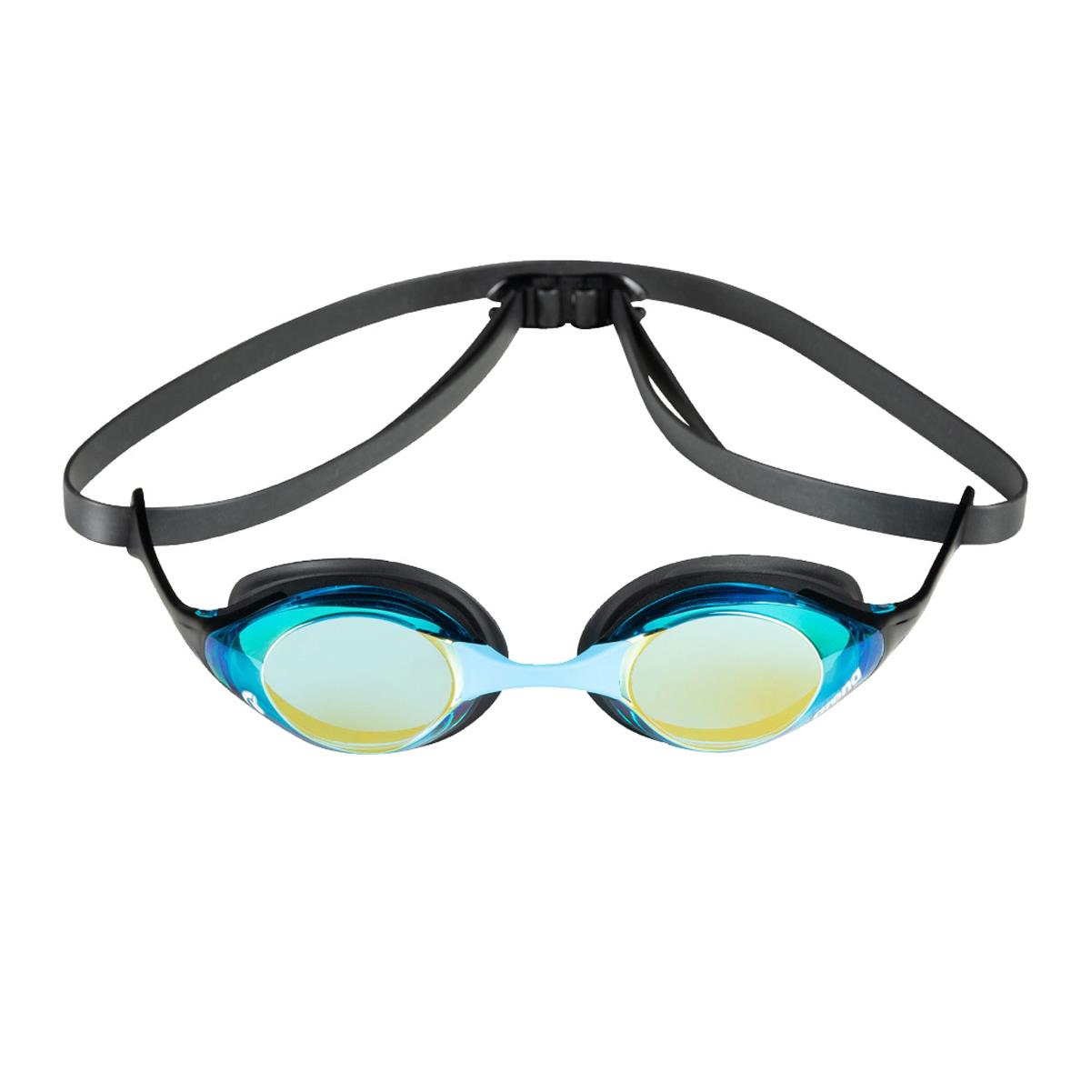 Arena Cobra Swipe Mirror Goggles - Aqua/Black-566744