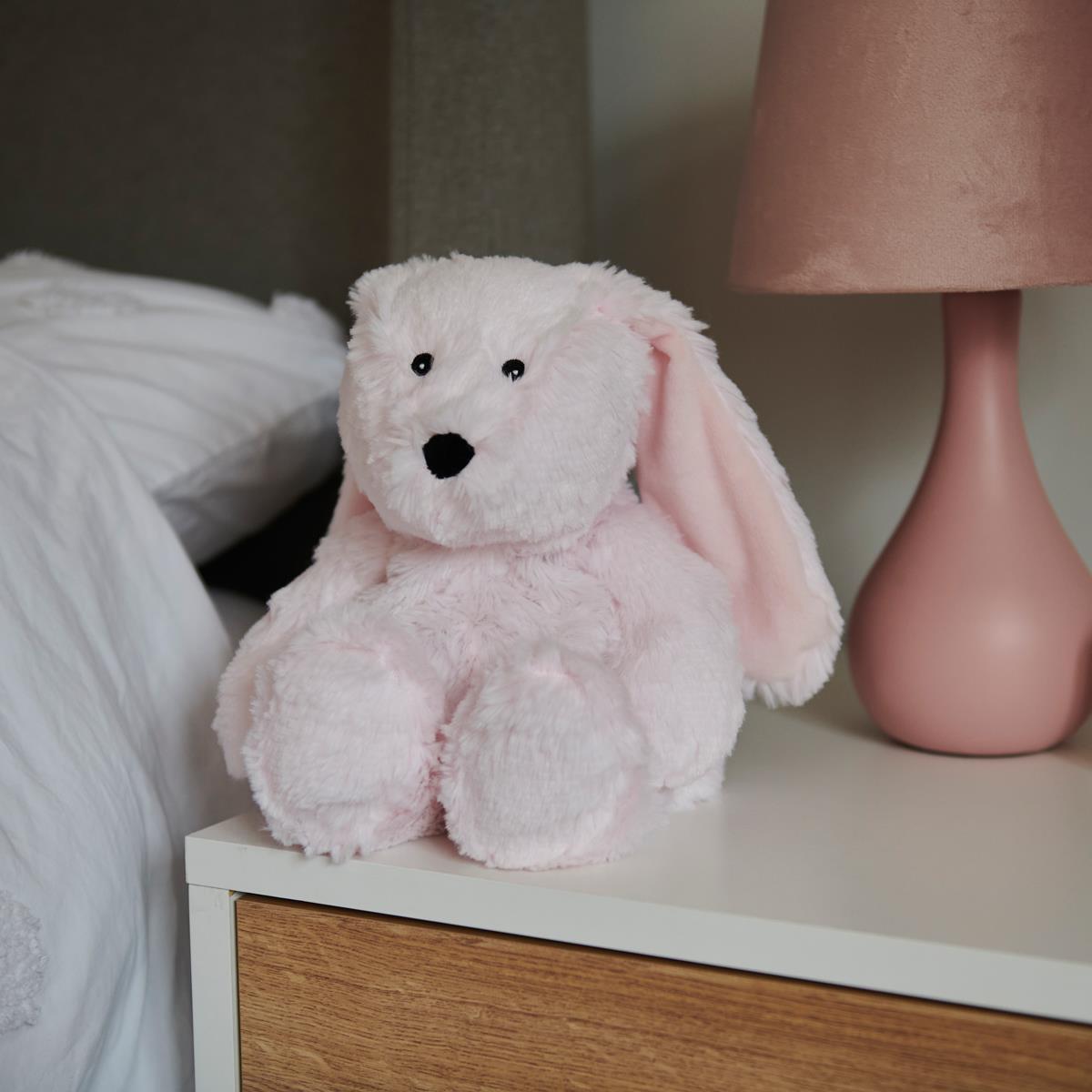 Warmies Microwaveable Pink Bunny - 33 cm-567143
