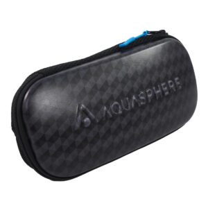 Aqua Sphere Mask Case - Black/ Light Blue