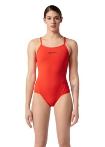 Akron Women's Virginia Swimsuit - Sirenetta Orange