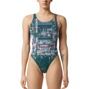 Akron Women's Drive Swimsuit-0