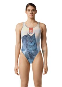 Akron Women's Save The Lynx Swimsuit