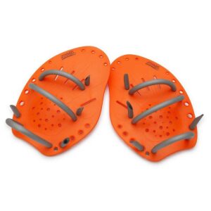 Zoggs Matrix Hand Paddle - Orange / Grey