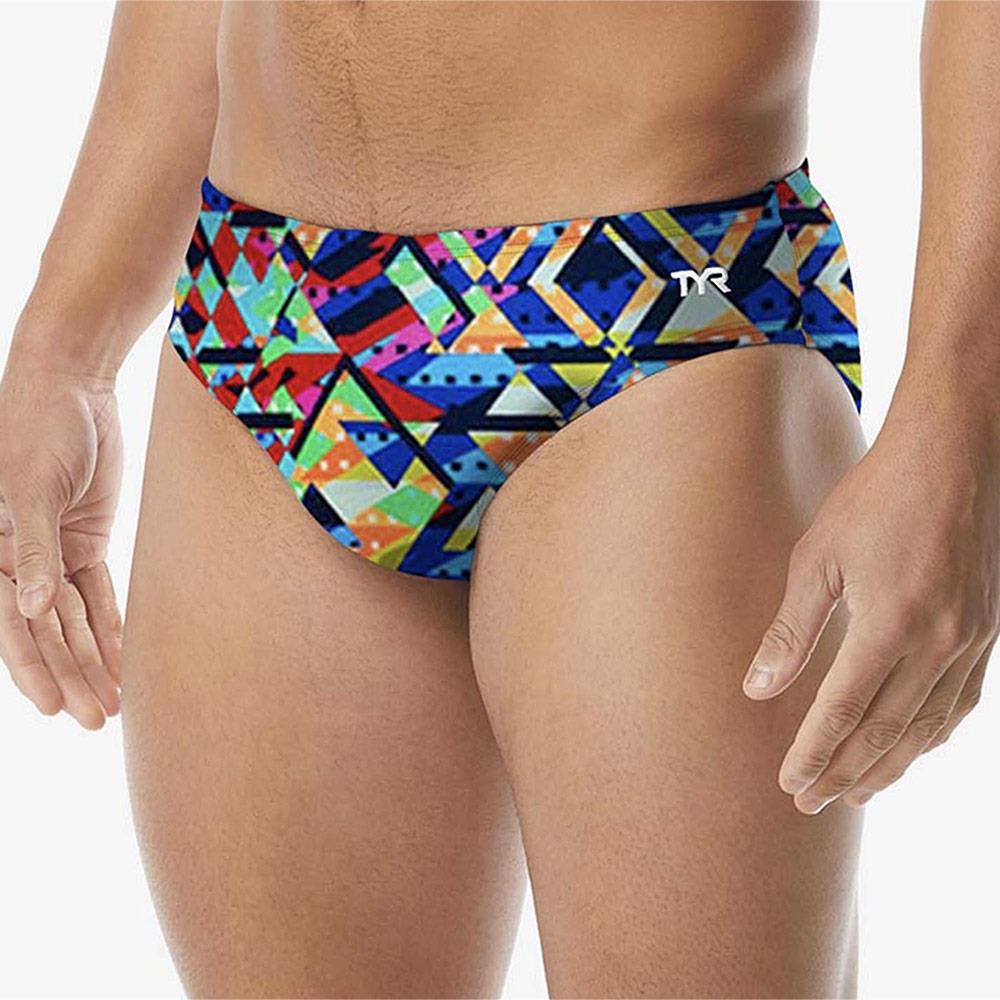 TYR Boys Mosaic All Over Racer - Multi-570957