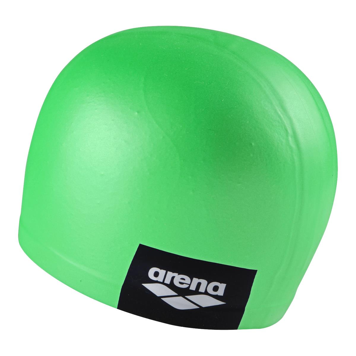 Arena Logo Moulded Swim Cap - Pea Green-571608