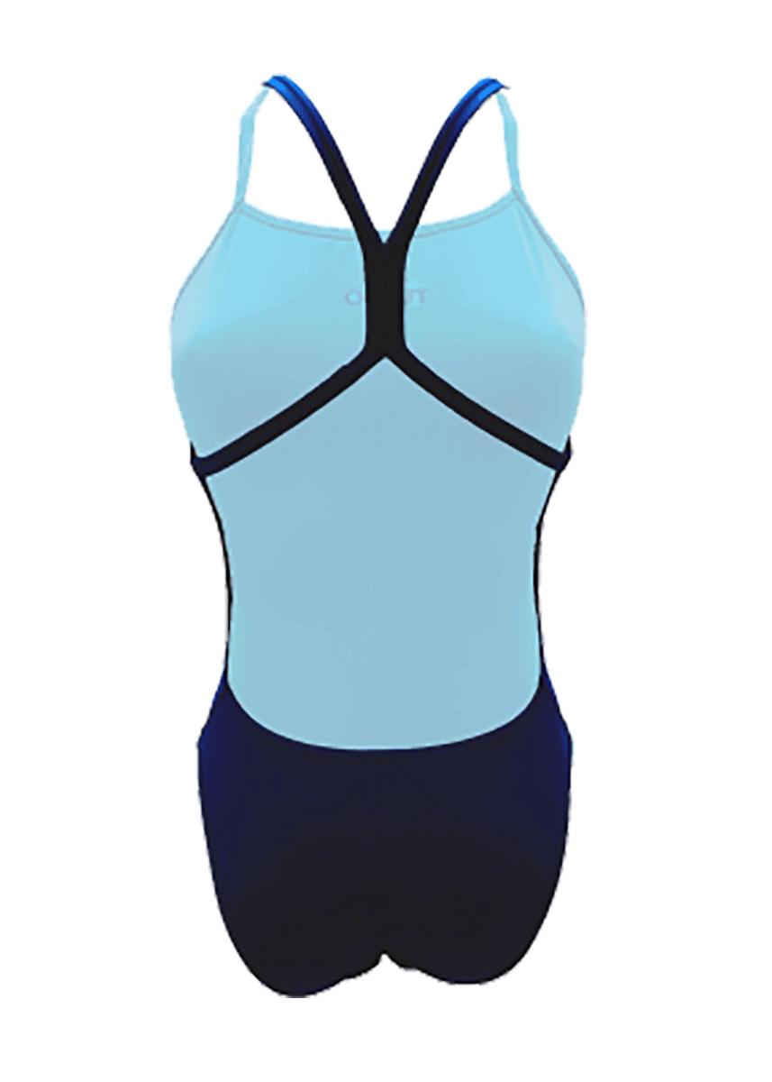 Turbo Women's Energy Comfort Swimsuit - Navy Blue-573503