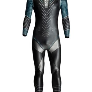 HUUB Men's Pinnacle Wetsuit NB 3:5 - Black/Blue/Silver