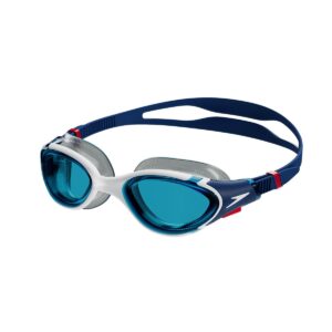 Speedo Biofuse 2.0 Goggles - Ammonite Blue/ White/ Red