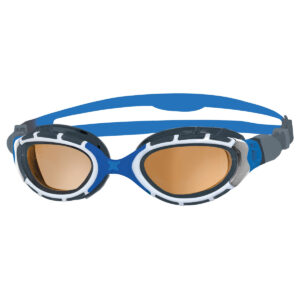 Zoggs Predator Flex Polarized Goggles - Blue / Grey / Copper