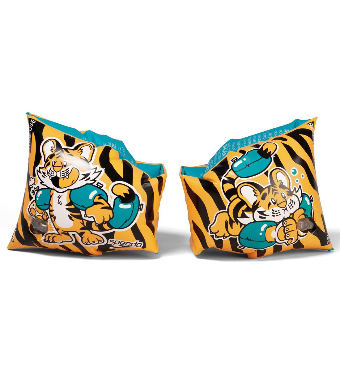 Speedo Infant Character Printed Armbands - Aanadi Orange/Aquarium/Black-575279