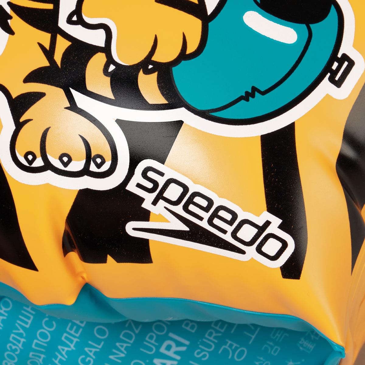 Speedo Infant Character Printed Armbands - Aanadi Orange/Aquarium/Black-575282
