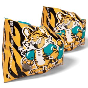 Speedo Infant Character Printed Armbands - Aanadi Orange/Aquarium/Black-0