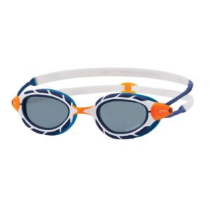Zoggs Predator Polarized Goggles - Blue / White / Smoke