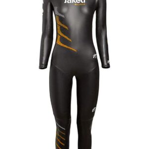 Jaked Womens Challenger Wetsuit - Black / Orange