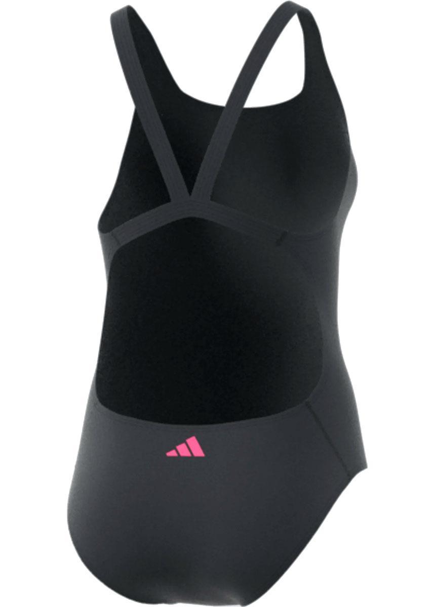 Adidas Big Bars Swimsuit - Carbon/Pink