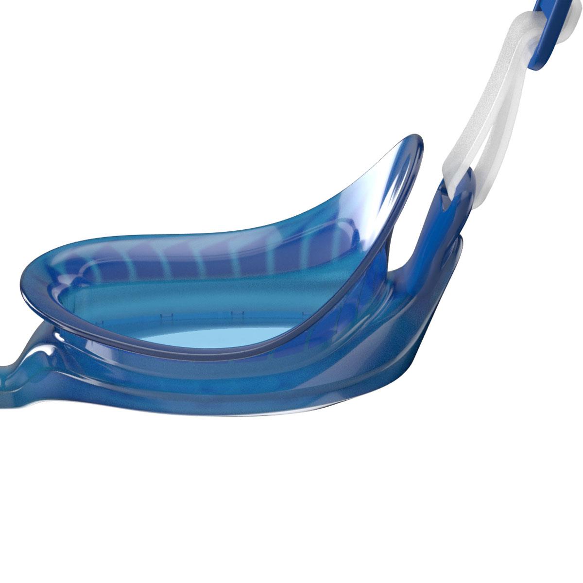 Speedo Futura Classic Junior Goggles - Clear/Neon Blue-576314