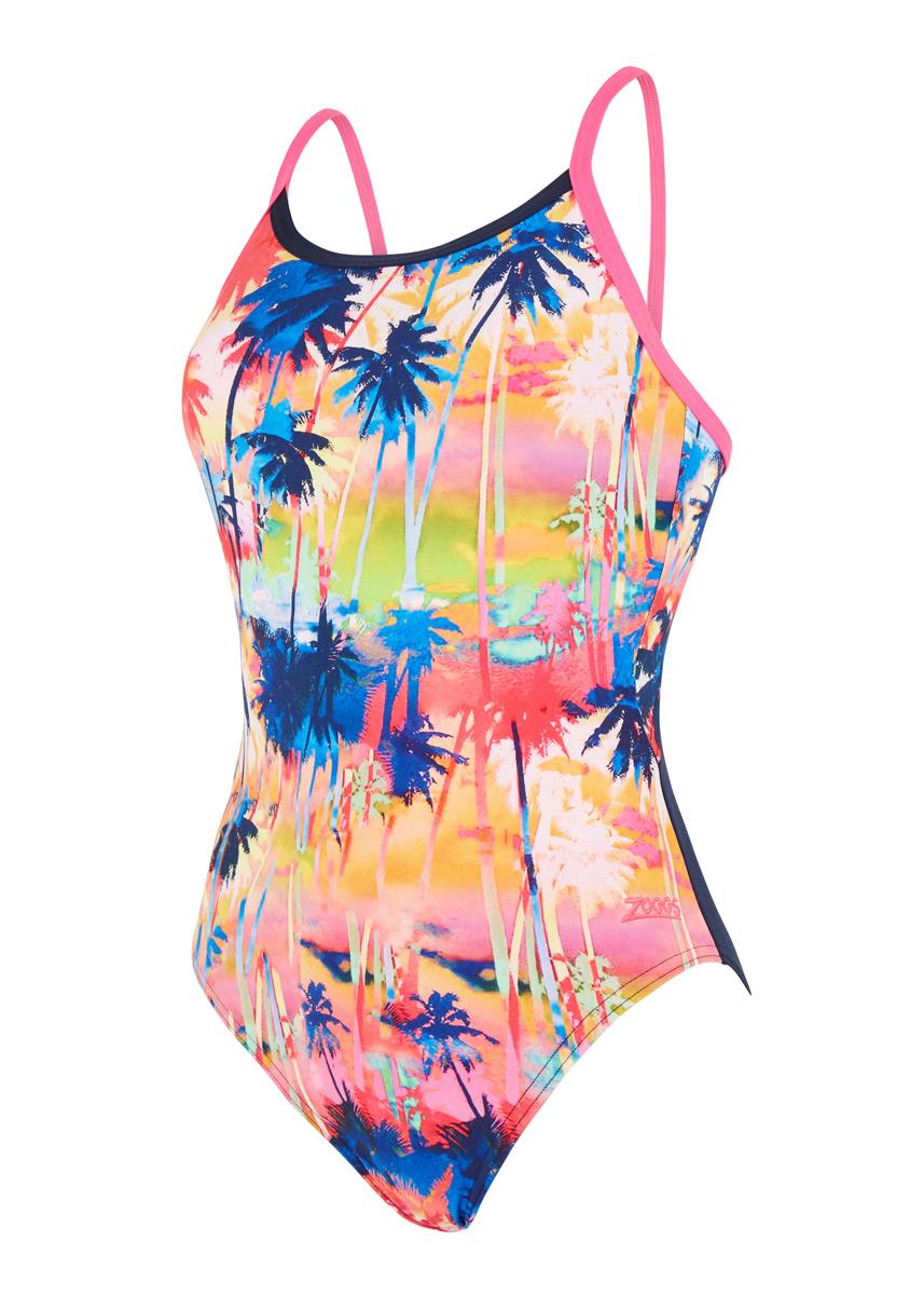Zoggs Women's Sunset Tri Back Swimsuit-591740