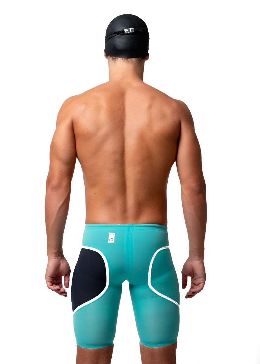 Akron Venom Hero Mens Jammers - Tiffany / Dark Blue-brand