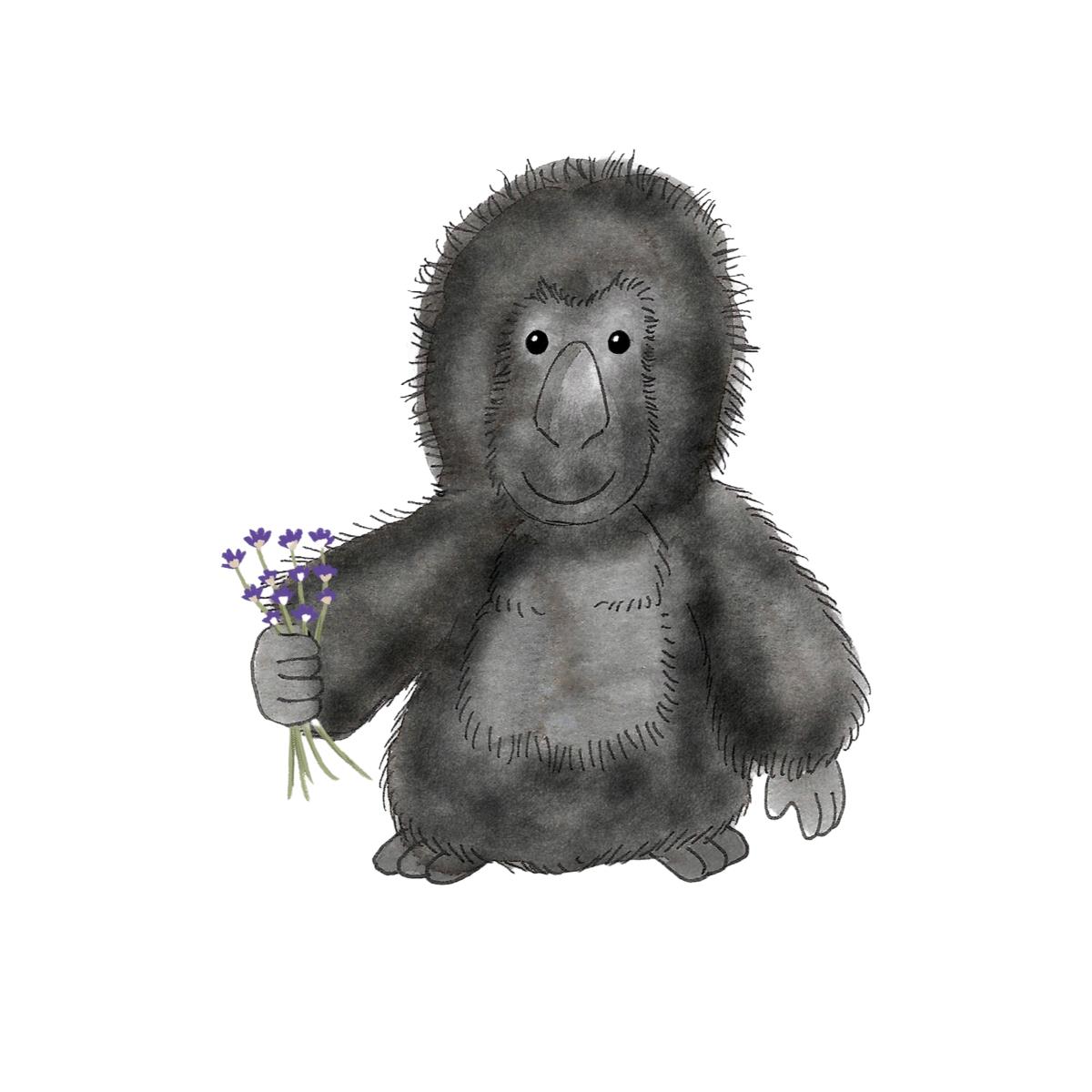 Warmies Microwaveable Gorilla - 33 cm-595316