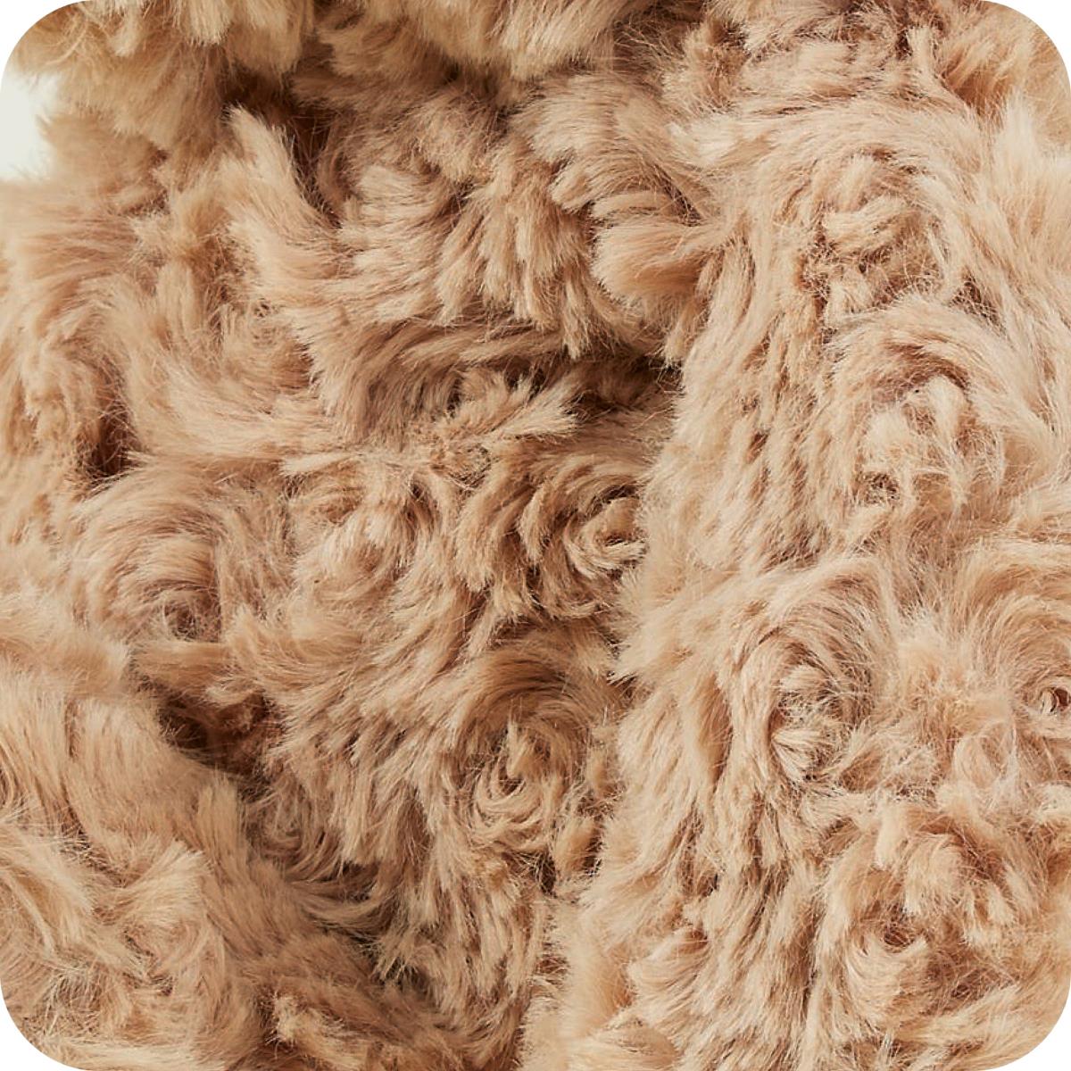 Warmies Microwavable Brown Curly Bear - 33 cm-595352