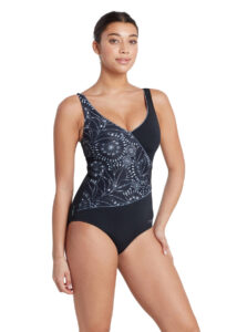 Zoggs Women's Stellar Wrap Front Swimsuit