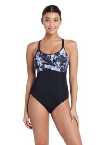 Zoggs Women's Marble Multiway Swimsuit