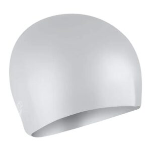 Speedo Long Hair Cap - Silver