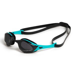 Arena Cobra Edge Swipe Swim Goggles - Smoke / Peacock / Black