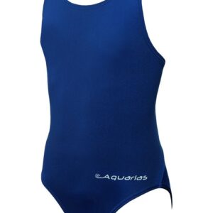 Aquarias Solid Bladeback Costume Navy