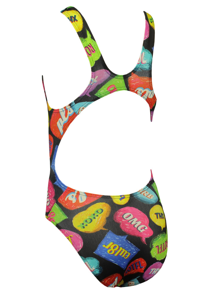 Maru Girls TXT Pacer Auto Back Swimsuit